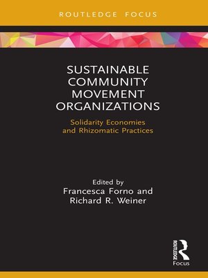 cover image of Sustainable Community Movement Organizations
